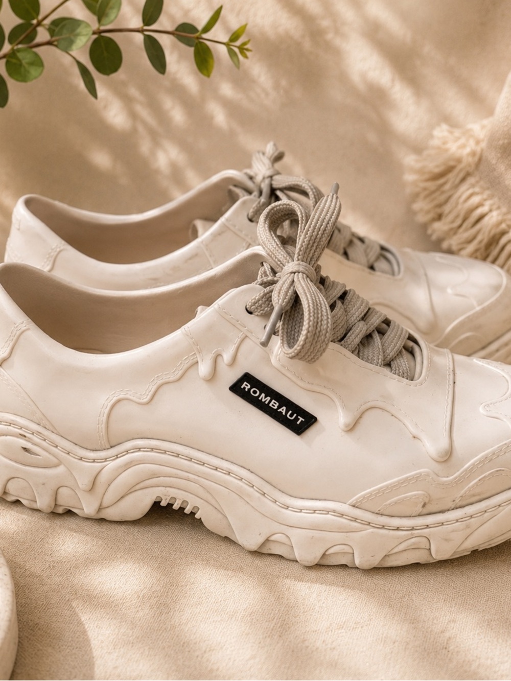 Melissa x Rombaut Melting Jelly Sneaker Shoes Rare Limited Edition Sz 7 Women’s